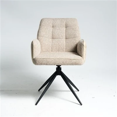 Kd Metal Frame e nang le 360 ​​degree Bearing Swivel Auto Return Desk Chair